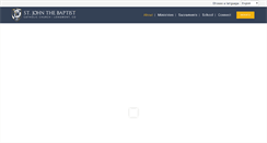 Desktop Screenshot of johnthebaptist.org